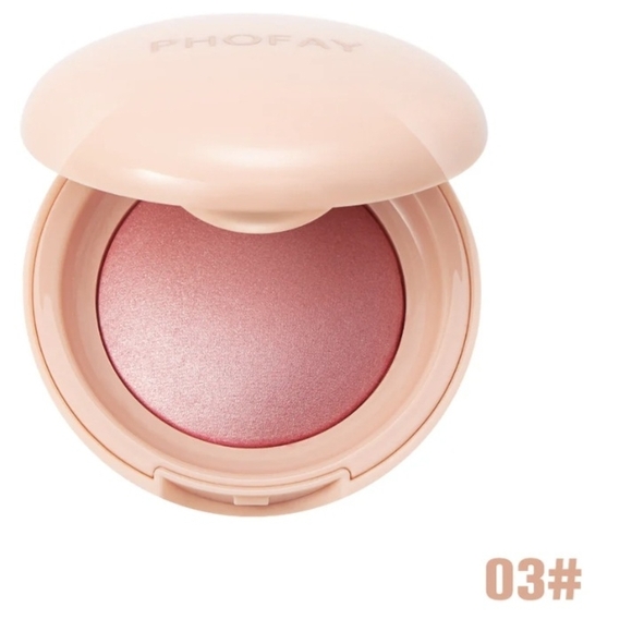 Soft Touch Luminous Powder Blush By Phofay - Pink - Picture 7 of 7